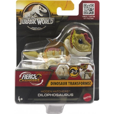 Jurassic World Fierce Changers Hidden Hatchers Dilophosaurus