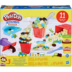 Play Doh Kitchen Creations Popcorn & Candy Playset