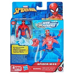 Marvel Spider-Man Aqua Web Warriors 4-Inch Spider-Man