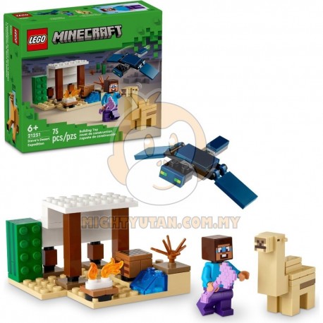 LEGO Minecraft 21251 Steve's Desert Expedition