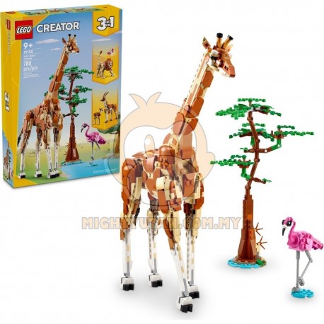 LEGO Creator 31150 Wild Safari Animals