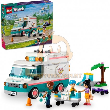 LEGO Friends 42613 Heartlake City Hospital Ambulance