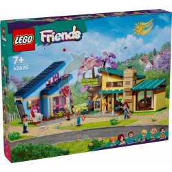 LEGO Friends 42620 Olly and Paisley's Family Houses