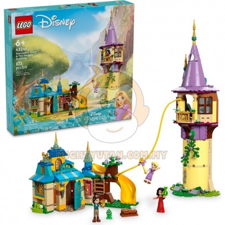 LEGO Disney Princess 43241 Rapunzel's Tower & The Snuggly Duckling