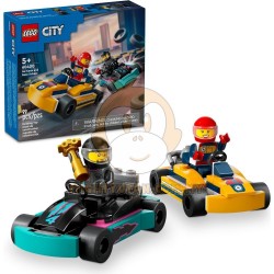 LEGO City 60400 Go Karts and Race Drivers