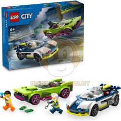 LEGO City 60415 Police Car and Muscle Car Chase