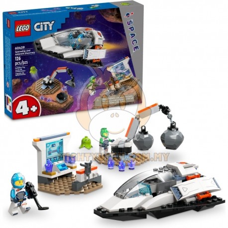 LEGO City 60429 Spaceship and Asteroid Discovery