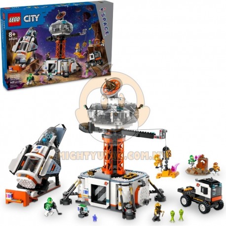 LEGO City 60434 Space Base and Rocket Launchpad