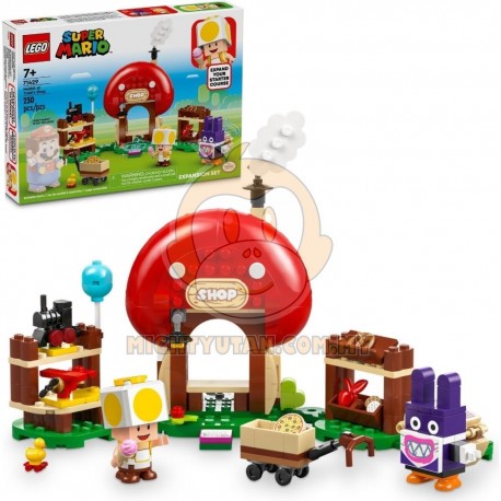 LEGO Super Mario 71429 Nabbit at Toad's Shop Expansion Set