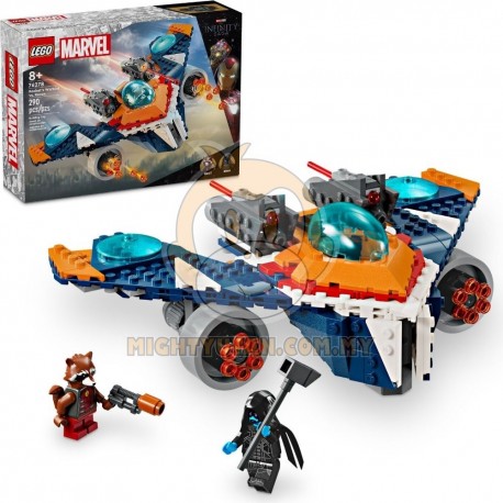 LEGO Marvel Super Heroes 76278 Rocket's Warbird vs. Ronan