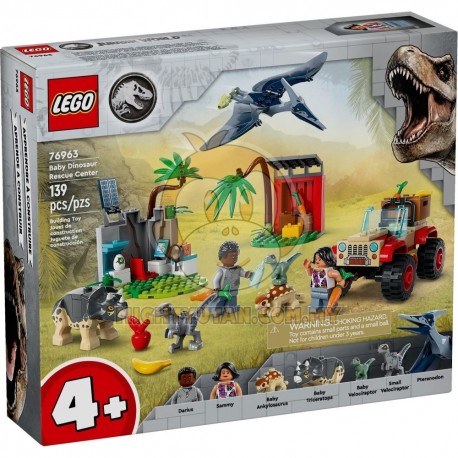 LEGO Jurassic World 76963 Baby Dinosaur Rescue Centre