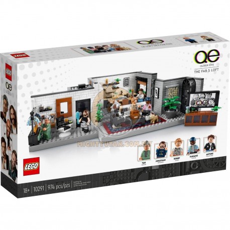 LEGO Icons 10291 Queer Eye - The Fab 5 Loft