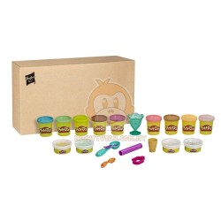 Play-Doh Ice Cream 13-Pack of Non-Toxic Modeling Compound with 6 Tools