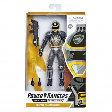 Power Rangers Lightning Collection S.P.D. A-Squad Yellow Ranger 6-Inch Premium Collectible Action Figure