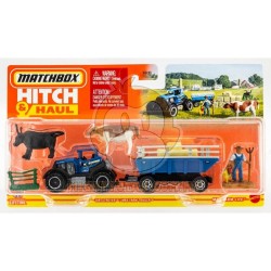 Matchbox Hitch And Haul MBX Farm Life - Dirtstroyer/MBX Farm Trailer