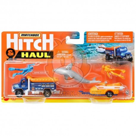 Matchbox Hitch And Haul MBX Ocean Rescue - Rapids Rescue