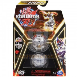 Bakugan Core Bakugan Titanium Dragoid (Silver) Figure