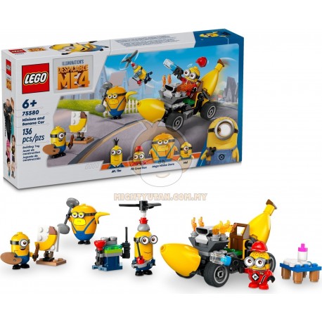 LEGO Despicable Me 75580 Minions and Banana Car