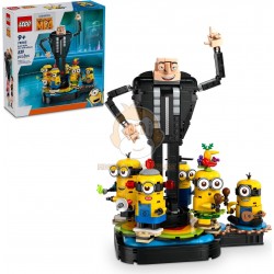 LEGO Despicable Me 75582 Brick-Built Gru and Minions