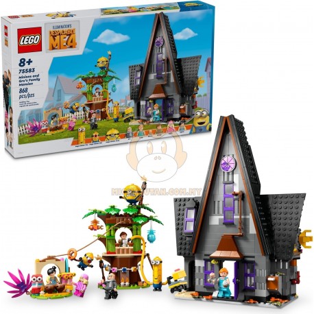 LEGO Despicable Me 75583 Minions and Gru's Family Mansion