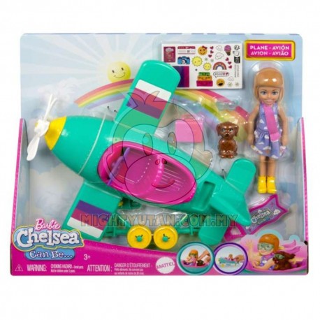 Barbie Chelsea Can Be Plane Doll Playset