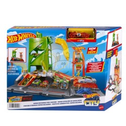 Hot Wheels City Super Recharge Fuel Station