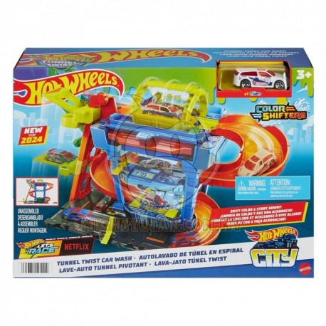 Hot Wheels City Tunnel Twist Car Wash