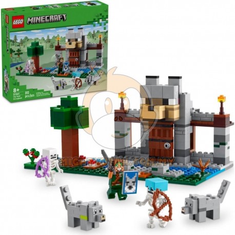 LEGO Minecraft 21261 The Wolf Stronghold