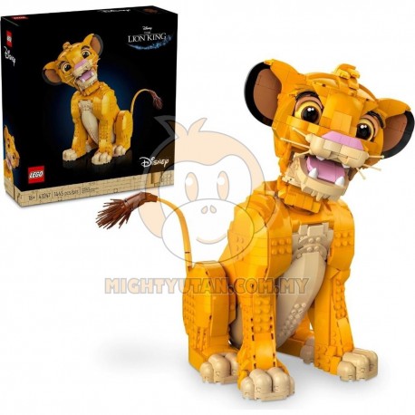 LEGO Disney Classic 43247 Young Simba The Lion King