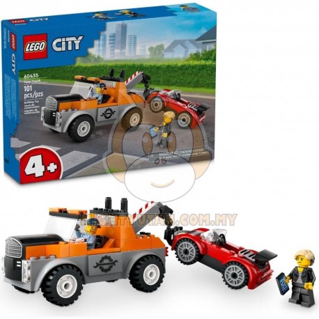 LEGO City 60435 Tow Truck and Sports Car Repair