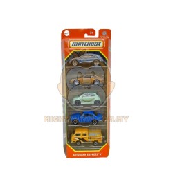 Matchbox 1:64 Scale Die-Cast Toy Cars Or Trucks Set Of 5 - Autobahn Express V