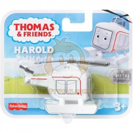 Thomas & Friends Fisher-Price Harold Metal Diecast, All Engines Go