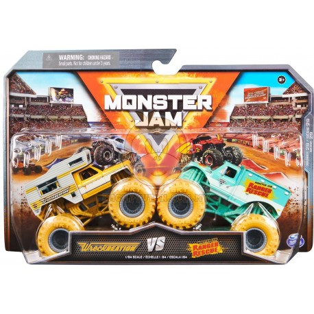 Monster Jam 1:64 Double Pack Series 29 - Wreckreation vs Ranger Rescue