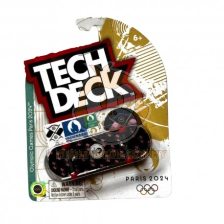 Tech Deck Olympic Paris 2024 Skateboard - Olympics Logo