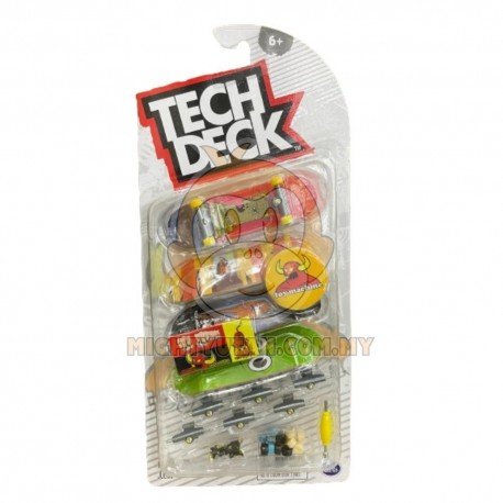 Tech Deck Fingerboard Ultra Deluxe 4 Pack - Toy Machine