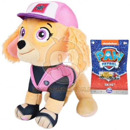 Paw Patrol 8 Inch Big Truck Themed Plush - Skye