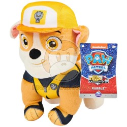 Paw Patrol 8 Inch Big Truck Themed Plush - Rubble