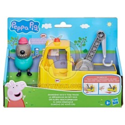 Peppa Pig Toys Granddad Dog's Tow Truck Set with Figure, Preschool Toys