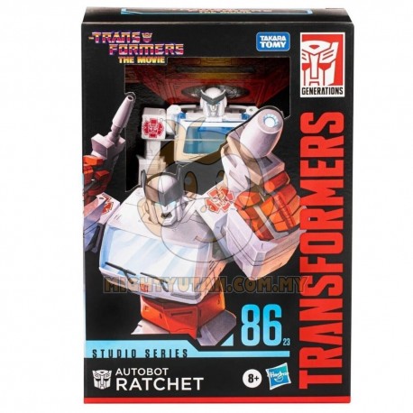 Transformers Studio Series Voyager The Transformers: The Movie 86-23 Autobot Ratchet Action Figure (6.5")