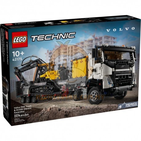 LEGO Technic 42175 Volvo FMX Truck & EC230 Electric Excavator