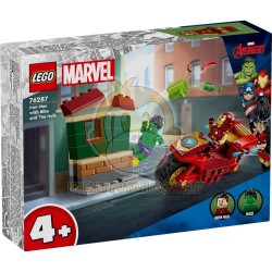 LEGO Super Heroes 76287 Iron Man with Bike and The Hulk