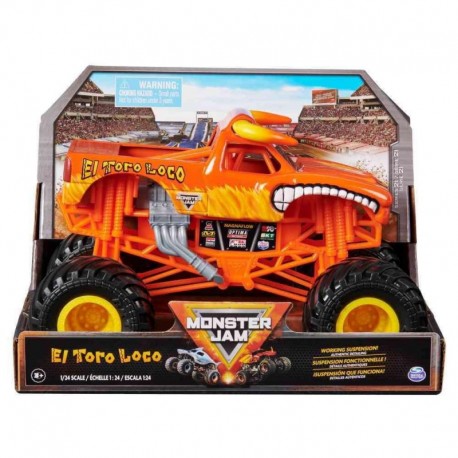 Monster Jam 1:24 Monster Truck Die Cast Vehicle Series 21 - El Toro Loco