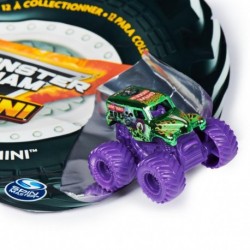 Monster Jam Mini Vehicle - Grave Digger Purple Tyre