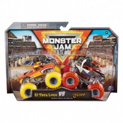 Monster Jam 1:64 2 Packs - Double Down Showdown El Toro Loco vs Pirate's Cruise