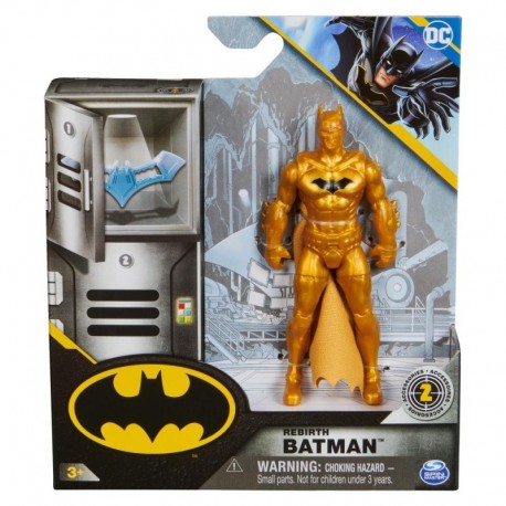 DC Comics 4-Inch Batman Action Figure And Accesories - Rebirth Batman