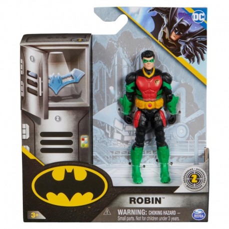 DC Comics 4-Inch Batman Action Figure And Accesories - Robin