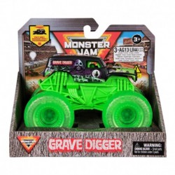 Monster Jam 1:43 Light Up Wheels Truck - Grave Digger