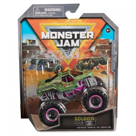 Monster Jam 1:64 Single Pack Series 35 - Soldier Fortune