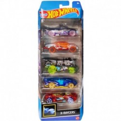 Hot Wheels Vehicle 5 Packs - X-Raycers