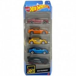 Hot Wheels Vehicle 5 Packs - Nightburnerz